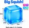4E's Novelty; 4E's Novelty Squishy Stress Cubes 4 Pack, 2 Inch Squishies Fidget Toys for Kids Adults - Soft Squeezable, Fun Sensory Fidget Toys for Desks, Classrooms, Party Favors; Category:Spring Toys & Activities; Image:5